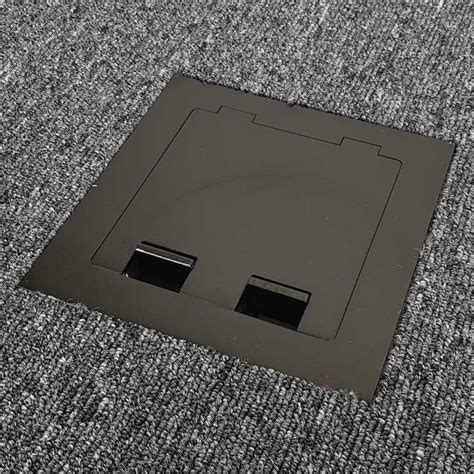 recessed metal outlet box|commercial lids for recessed receptacles.